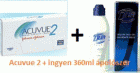 Acuvue 2 (6db) + DUA Elite 360 ml ápolószer