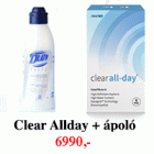 Clear All-Day Aspheric (6db) - + 1 db 360ml DUA Elite ápolószer