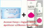 Acuvue Oasys with Hydraclear Plus (6db) + 1 doboz HH 360 ml ápolószer