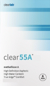 CLEAR 55A (6db) - havi kontaktlencse