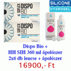 Dispo Bio (2x6db) + 1 db ápolószer ingyenes szállítással
