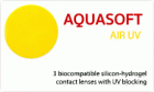 Aquasoft Oxygen 60 - szilikon hidrogél kontaktlencse (3 db)